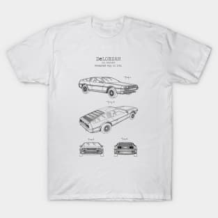 DELOREAN patent T-Shirt